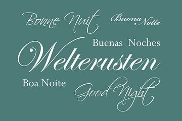 Tekst | Welterusten | Groen van Sandra Hazes