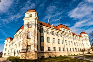 Fassade Neues Schloss in Tettnang Oberschwaben Deutschland