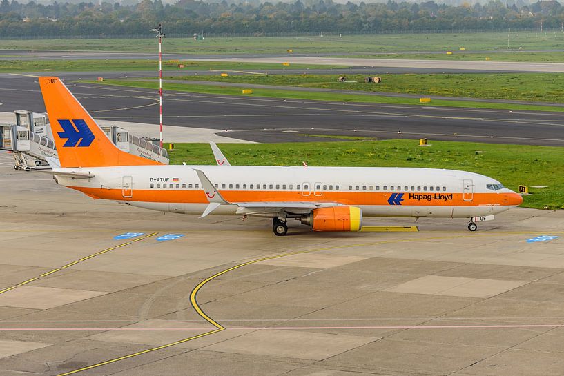German TUI fly Boeing 737-800 with Hapag Lloyd livery. by Jaap van den Berg