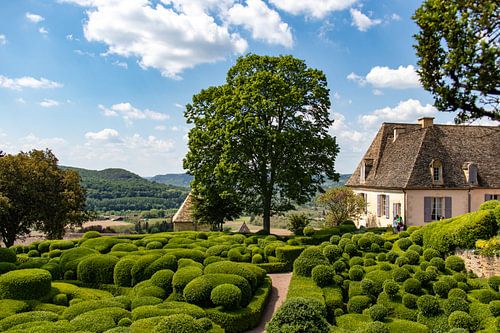 De tuinen van Marqueyssac in de Dordogne
