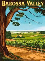 Bezaubernder Barossa Valley Kunstdruck