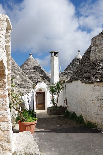 Een trullo in alberobello van Berthold Werner