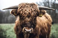 Schotse hooglander in de Schinveldse bossen