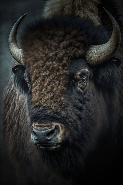 Bison by Bert Nijholt