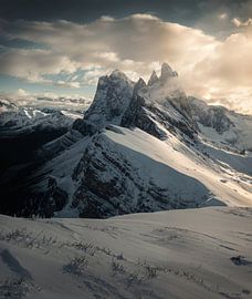 Dies ist der Berg Seceda in Südtirol, Italien. von Niels Tichelaar