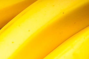 Bananen close up van Sjoerd van der Wal