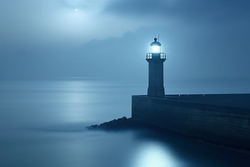 Leuchtturm am Atlantik von fernlichtsicht