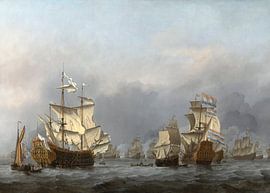 The Surrender of the Royal Prince, Willem van de Velde (II)