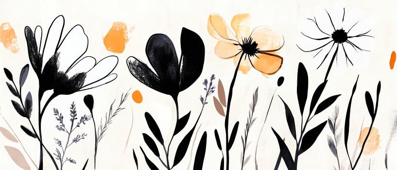 Floral splendour art by Poster Art Shop