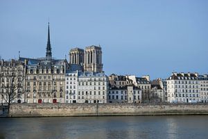 Paris, Notre Dame von der Seine