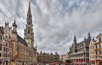 Grote Markt, Brussels, België van x imageditor