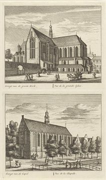 Alkmaar, twee kerken van Atelier Liesjes