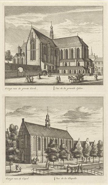 Alkmaar, zwei Kirchen von Atelier Liesjes
