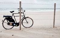 Fahrrad am Strand in Den Haag
