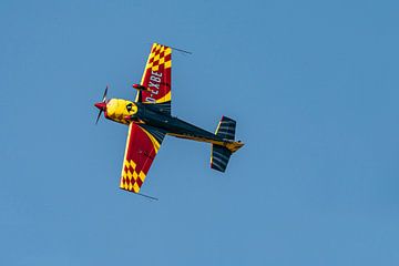 D-EXBE vliegtuig in de lucht van Jolanda Aalbers