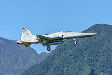 Le Northrop RF-5E Tigereye de l'armée de l'air taïwanaise. sur Jaap van den Berg