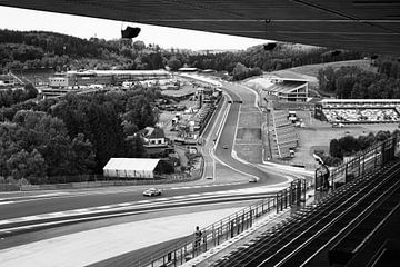 Circuit van Spa-Francorchamps: Monochroom van Imladris Images