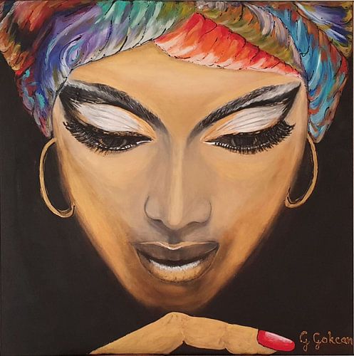 African Beauty by Gulserin Gokcan