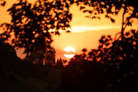 Sonnenuntergang in den Bergen von Miriam Ulrich
