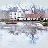 Rhoon Castle Pond by Leo Luijten