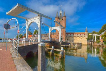 Pont-levis au Zuidhavenpoort à Zierikzee sur Rob Kints