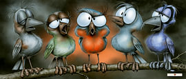 Funny Little Birds