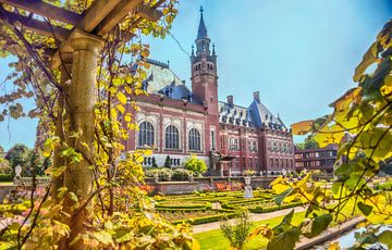 Peace Palace in the Hague by Ariadna de Raadt-Goldberg