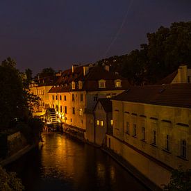 Watermolen in praag van Jeroen Bisschop