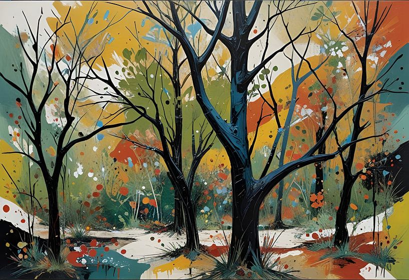 Autumn forest by Nick Wendt