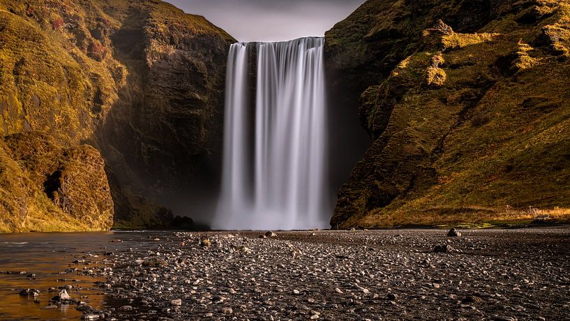 Skógafoss by Jadian Kerkhoven
