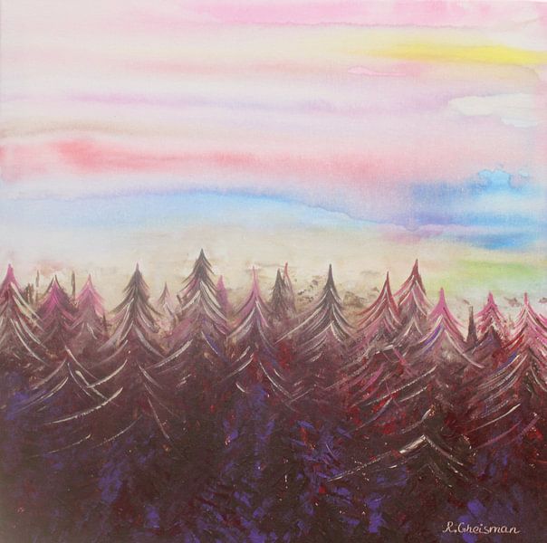 Zonsondergang van Regina Gheisman
