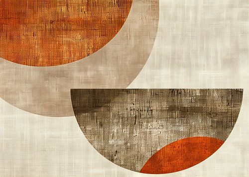 Œuvre d'art simple et minimaliste