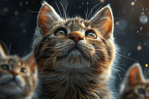 katten in en rondom huis