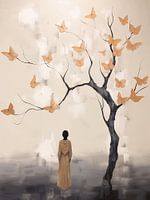 Japandi, Butterfly Tree IV