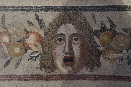 Romeinse mozaïek/ Roman mozaic, Rabat, Malta 