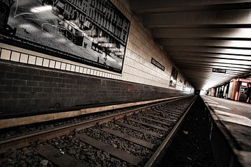 U-Bahn station, Berlijn van Michael Fousert