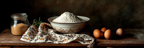 Ingrediënten voor deeg