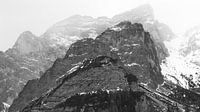 Les sommets des montagnes