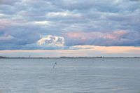 Oosterschelde with a beautiful cloudy sky
