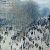 Boulevard des Capucines - Claude Monet van Marieke de Koning