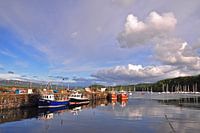 The port of Tobermory, Isle of Mull (Scotland)