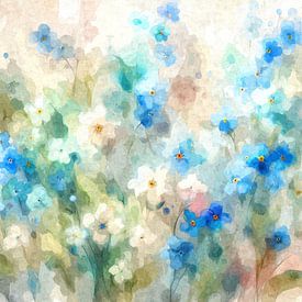 Zarte Blütenharmonie von Sabine Wagner