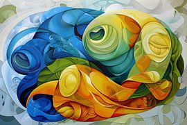 geistiges Kunstwerk von Egon Zitter