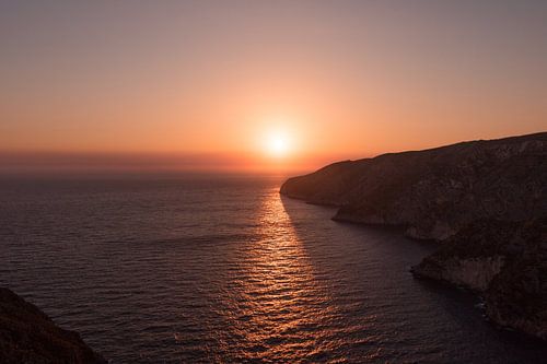 Sunset in Zakynthos