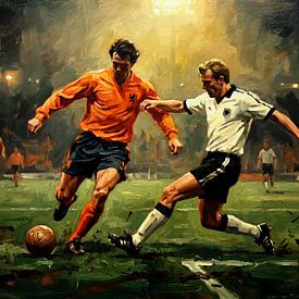Die Fußballrivalität zwischen den Niederlanden und Deutschland von Jan Keteleer