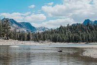 Große Seen und Berge in Mammoth Lakes