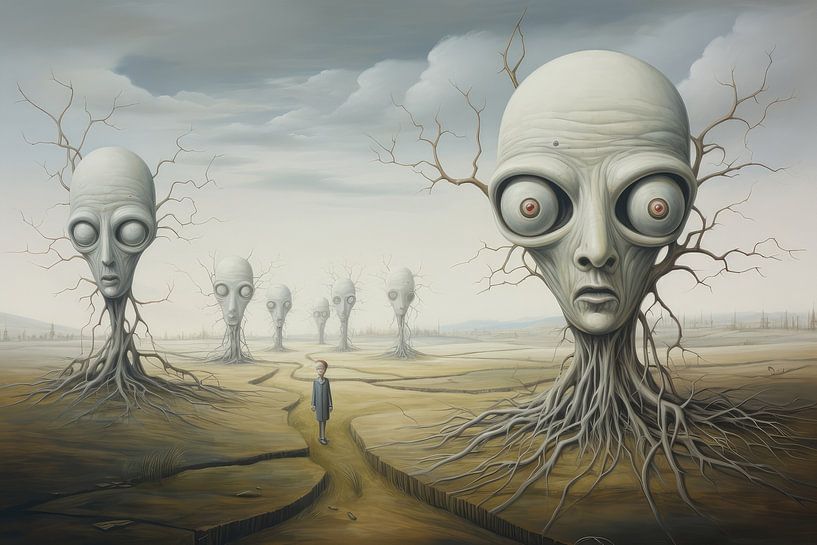 strange unreal world by Art Bizarre