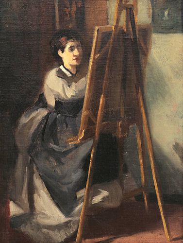 De jonge student, Eva Gonzalès