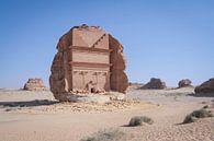 Hegra tombe in Saoedie-Arabië (Qasr Al-Farid) van Bart van Eijden thumbnail