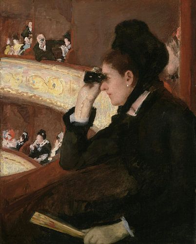 In de Loge, Mary Cassatt...
